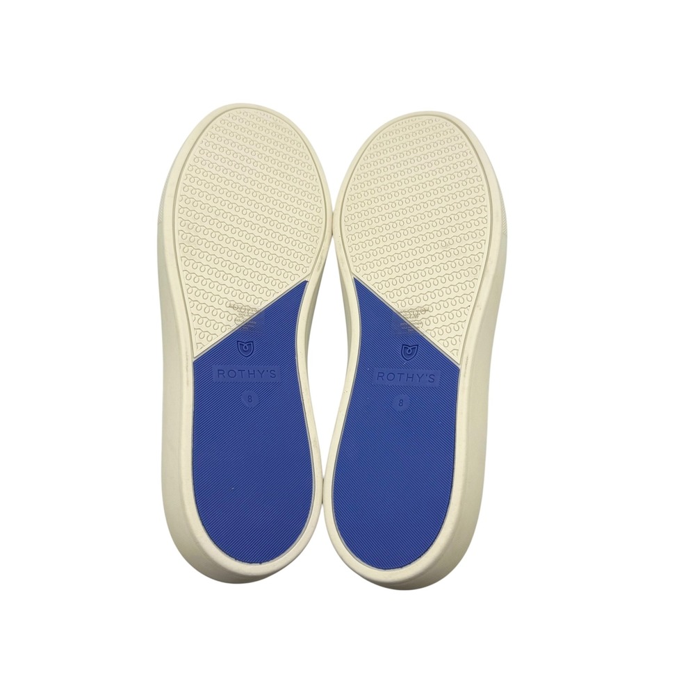 Rothys The Original Slip On Sneakers Boardwalk Periwinkle Blue Womens 8 OG - Picture 5 of 8